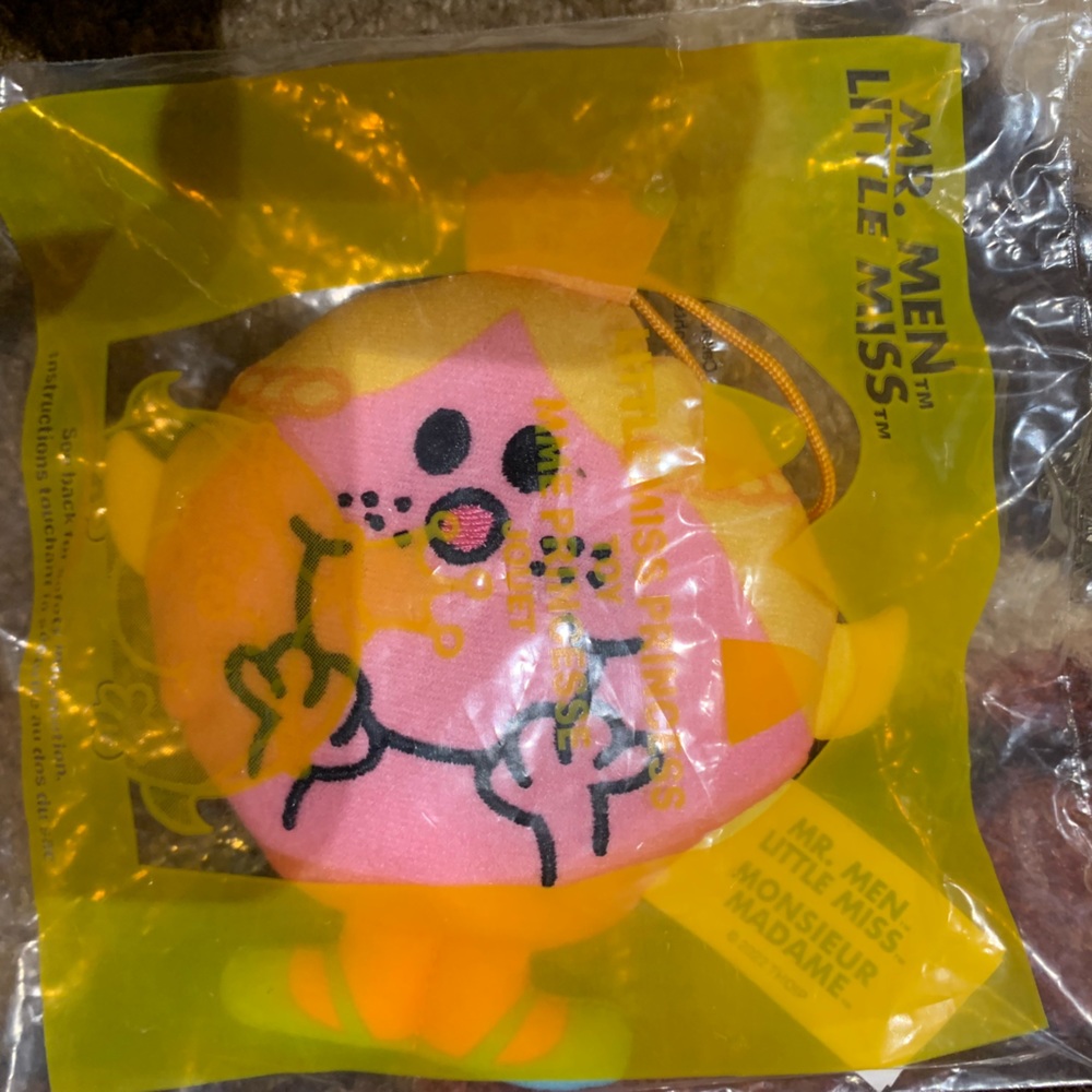 Little Miss Princess McDonald's Soft Toy Mr. Men and Little Miss happy m…